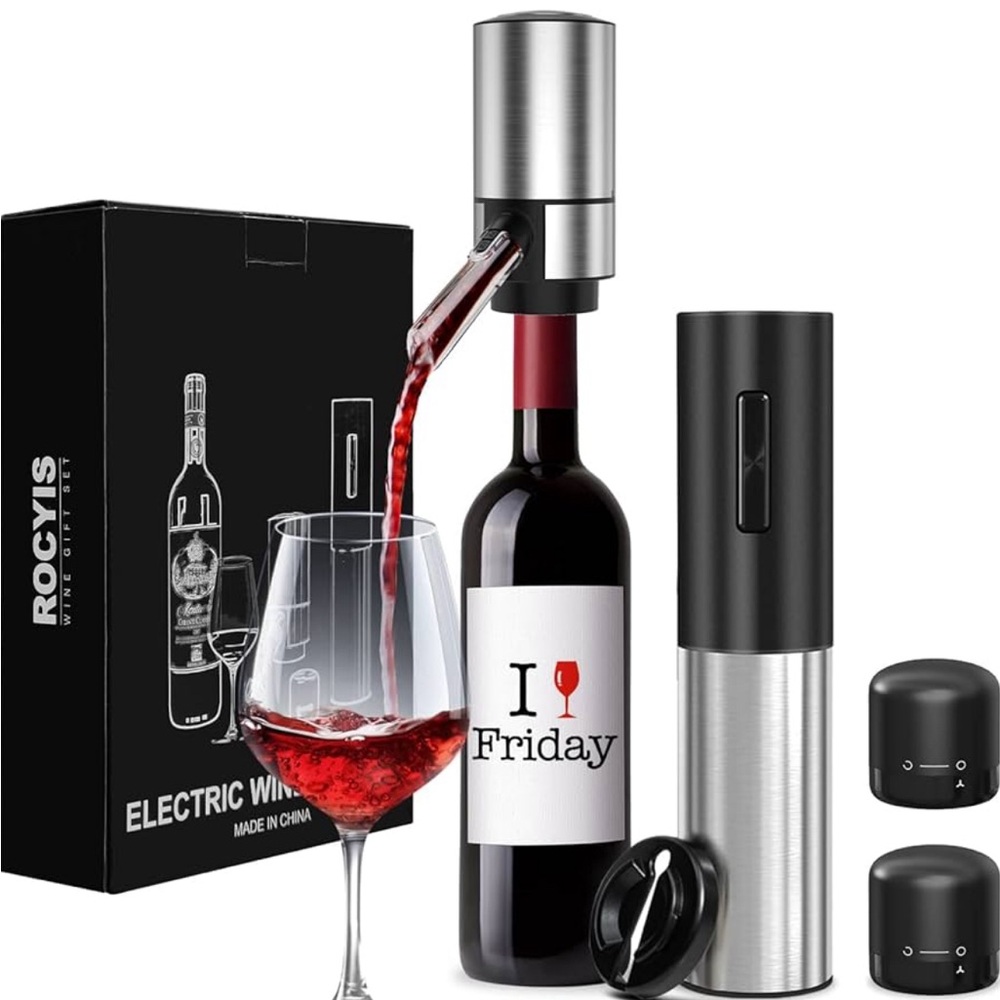 Electric Wine Gift Set